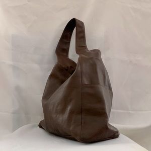 Eileen Fisher Brown Shoulder Bag